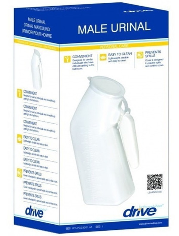 Orinal Pato Masculino Portátil Plastico