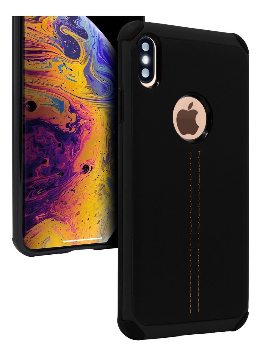Funda Case TPU Tipo Piel Para iPhone XS Max State22