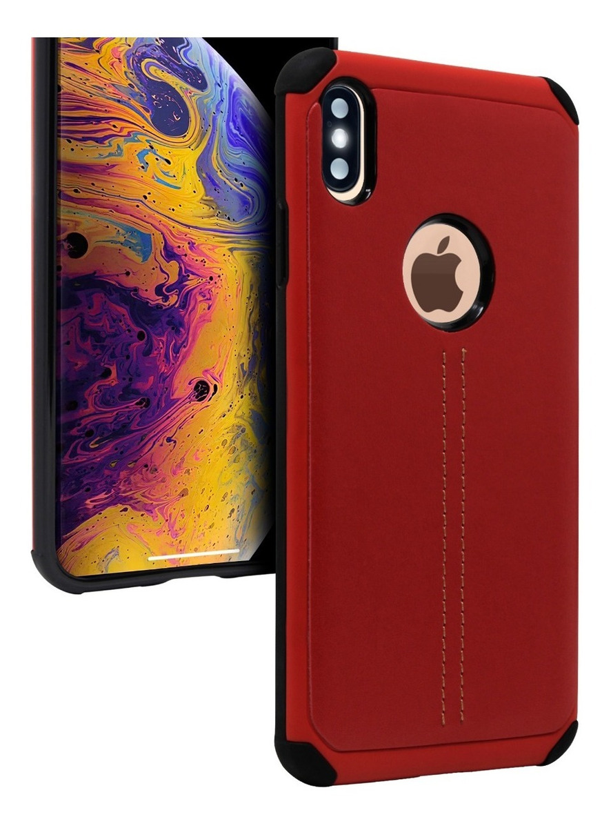 Funda Case TPU Tipo Piel Para iPhone XS Max State22