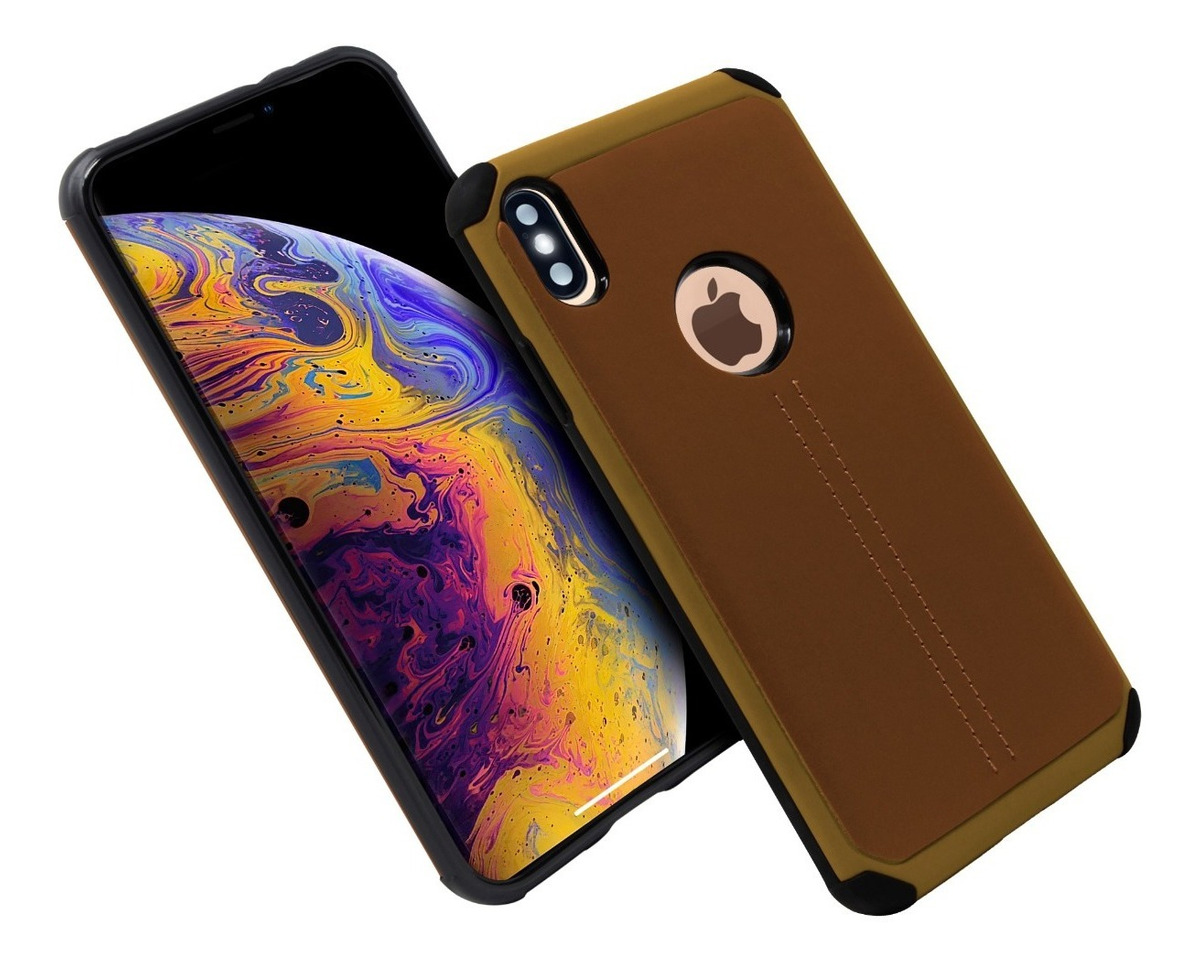 Funda Case TPU Tipo Piel Para iPhone XS Max State22