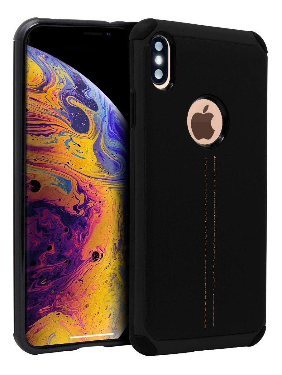 Funda Case TPU Tipo Piel Para iPhone XS Max State22