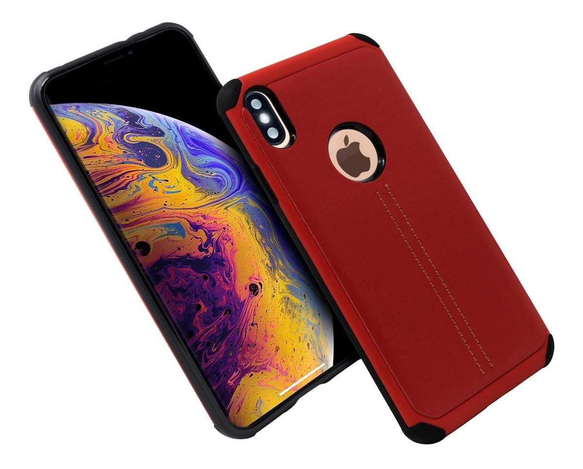Funda Case TPU Tipo Piel Para iPhone XS Max State22
