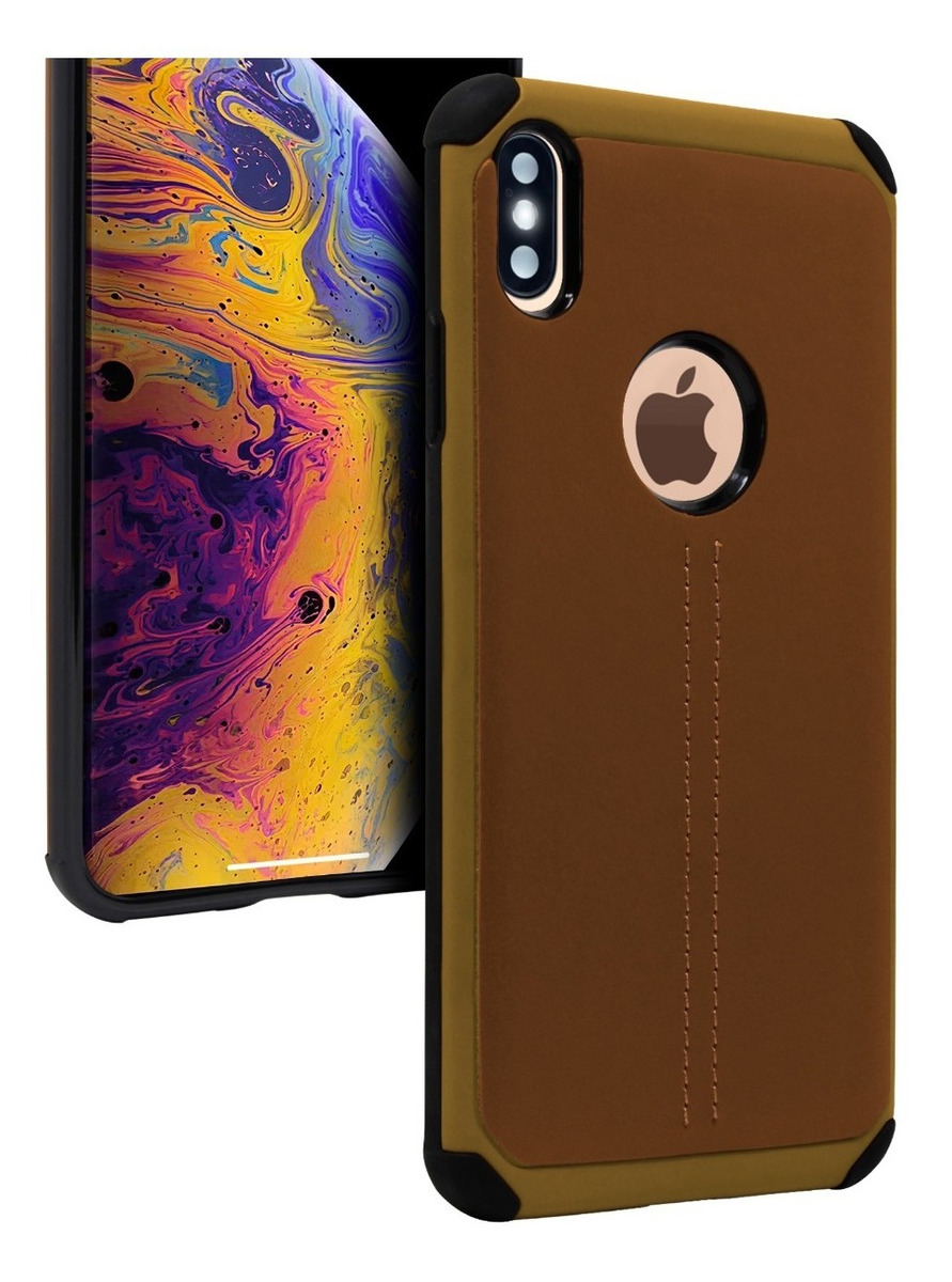 Funda Case TPU Tipo Piel Para iPhone XS Max State22