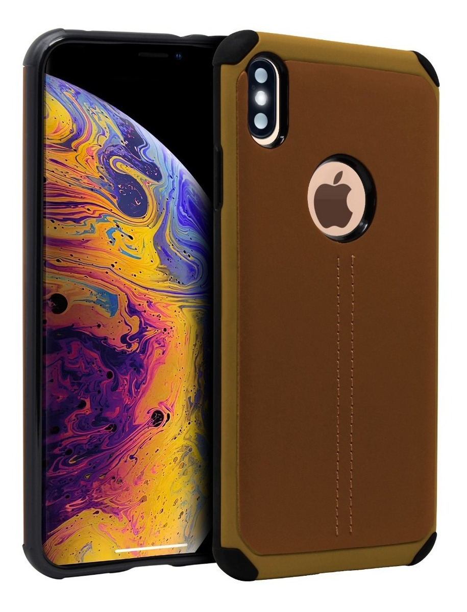 Funda Case TPU Tipo Piel Para iPhone XS Max State22