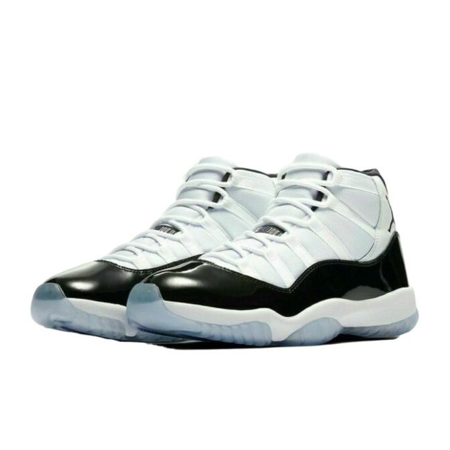 TENIS AIR JORDAN 11 RETRO CONCORD BLANCO-NEGRO/HOMBRE 378037-100