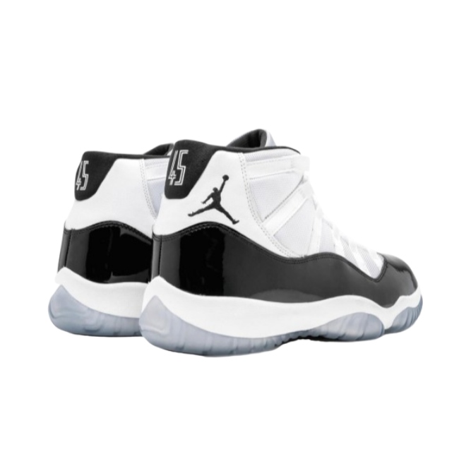 TENIS AIR JORDAN 11 RETRO CONCORD BLANCO-NEGRO/HOMBRE 378037-100