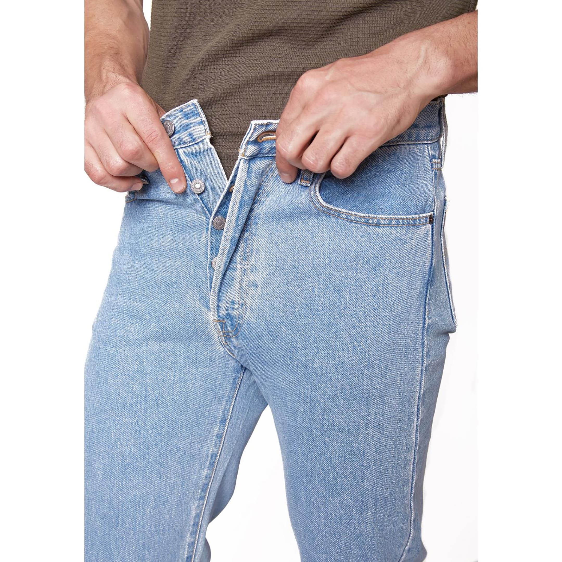 Edward's Jeans pantalon de mezclilla para hombre Modelo Gassoline 2220 Color Azul Claro