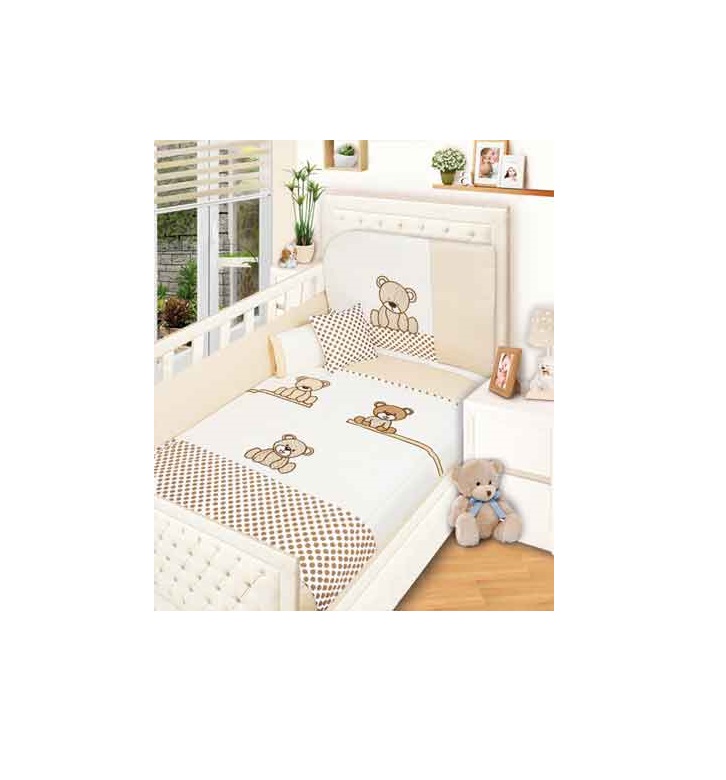 Set Cuna Cama Baby Baby Traviesitos