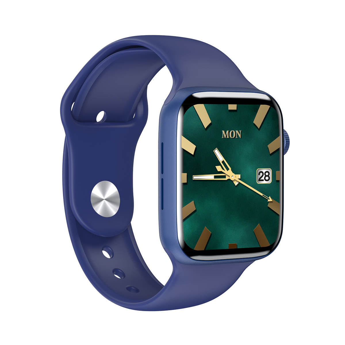 Reloj inteligente IWO Serie 6, llamadas Bluetooth, control del ritmo cardíaco, Medición de temperatura, Mide la oxigenación de la sangre, Carga inalámbrica, compatible con iPhone Y Android.
