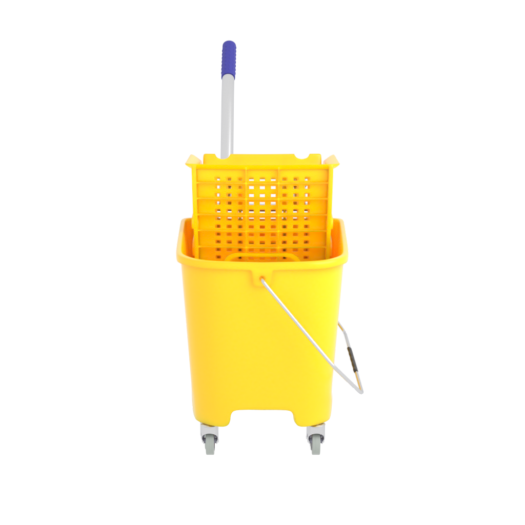 Cubeta de carrito Con Exprimidor Oval de 20 Litros