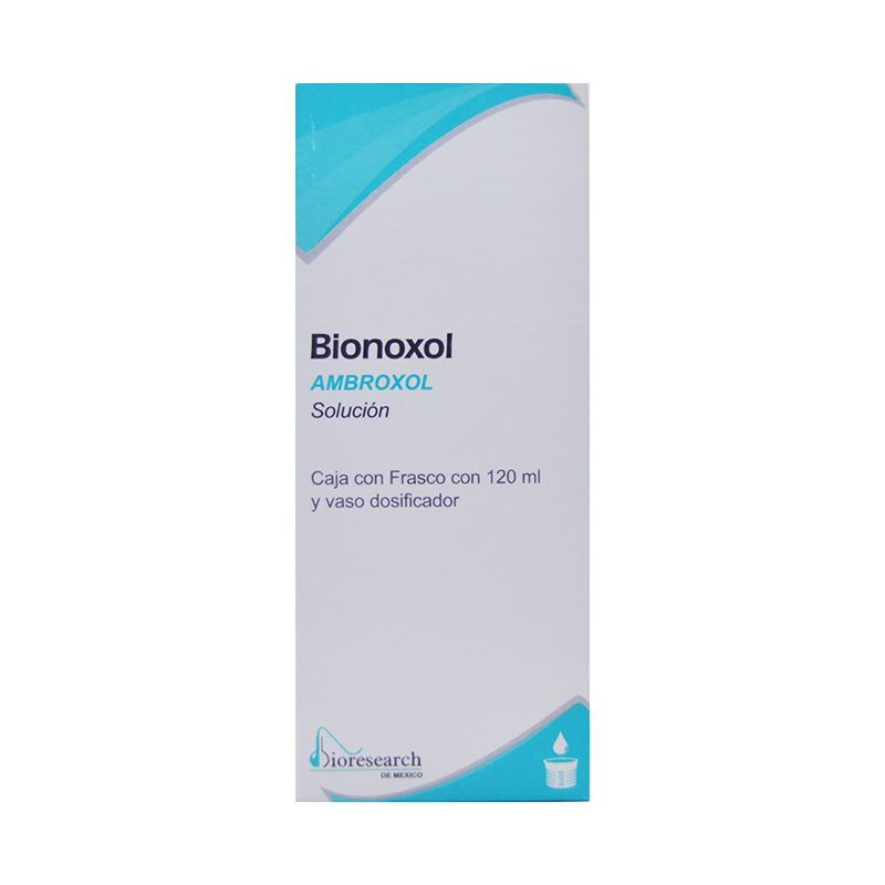 Bionoxol - Ambroxol Jarabe -- 300mg -- Frasco con 120ml