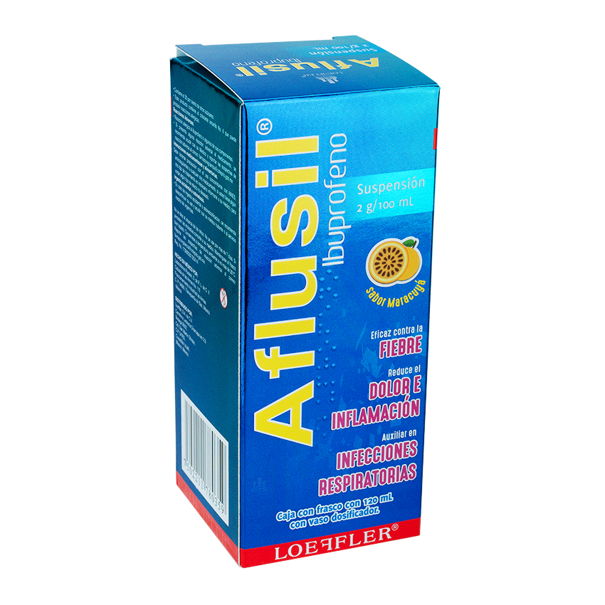 Aflusil Ibuprofeno Pediatrico Suspension - Jarabe 2g/100ml