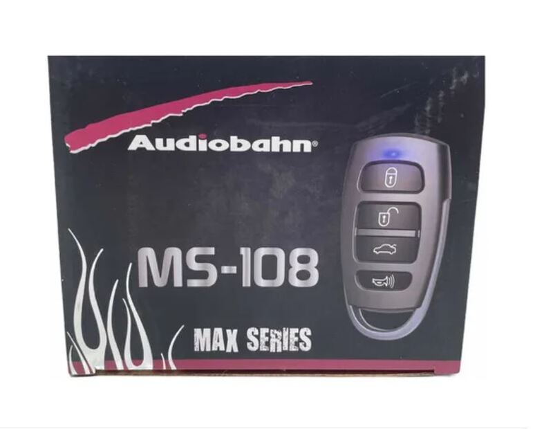 ALARMA AUDIOBAHN PARA AUTOMOVIL CON SIRENA Y MODULO MS-108