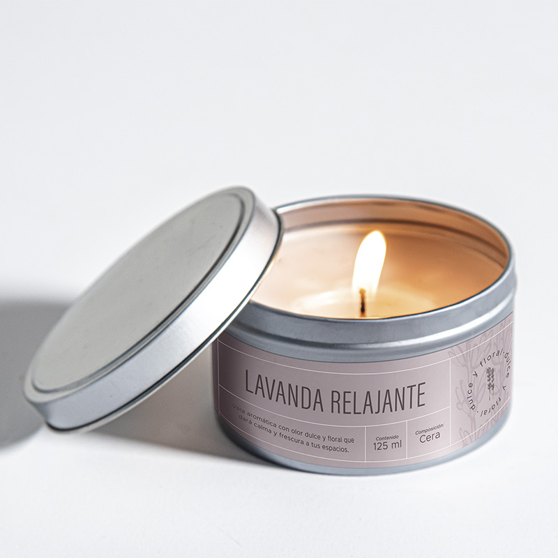  Vela Lavanda Relajante - Vianney