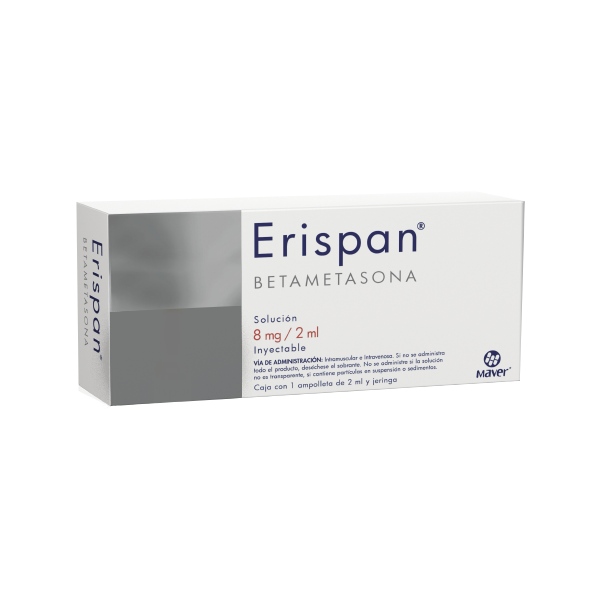 Erispan Inyectable Betametasona 8mg/2ml