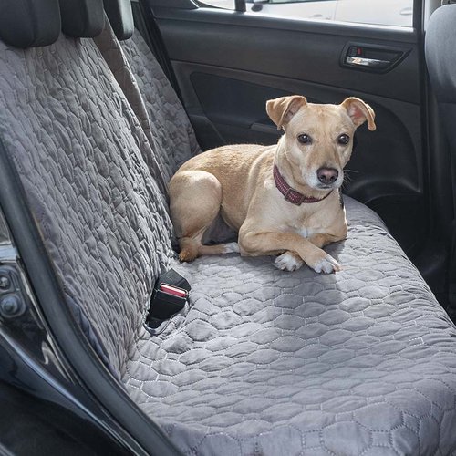 Accesorio de Mascotas protector asiento coche gris - Vianney