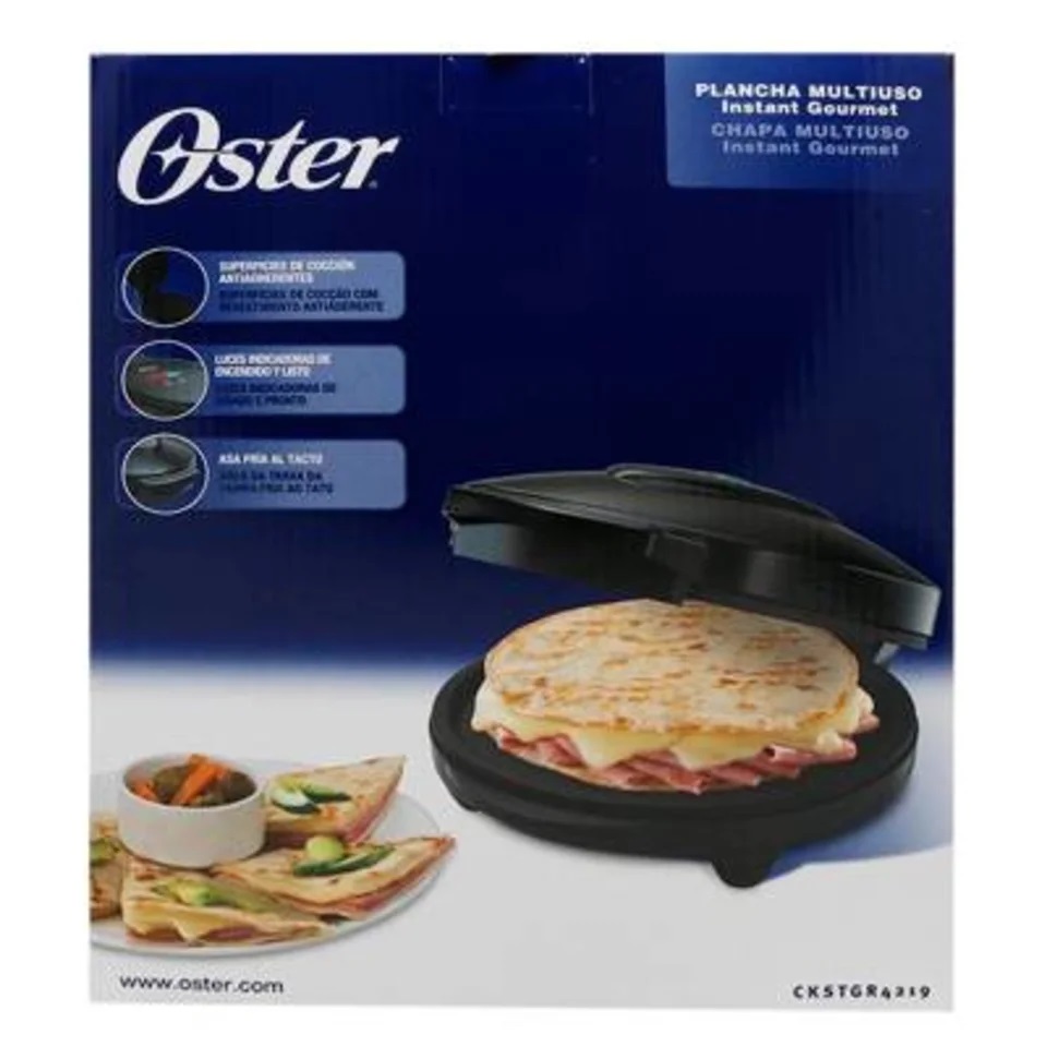 Plancha electrica multiuso Oster