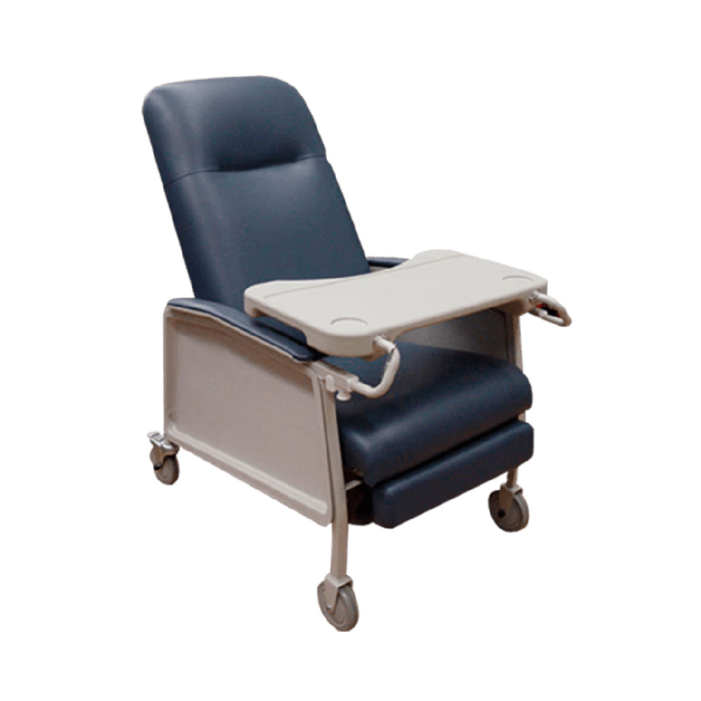 Sillón Reposet Tipo Hemodiálisis con Charola Desmontables