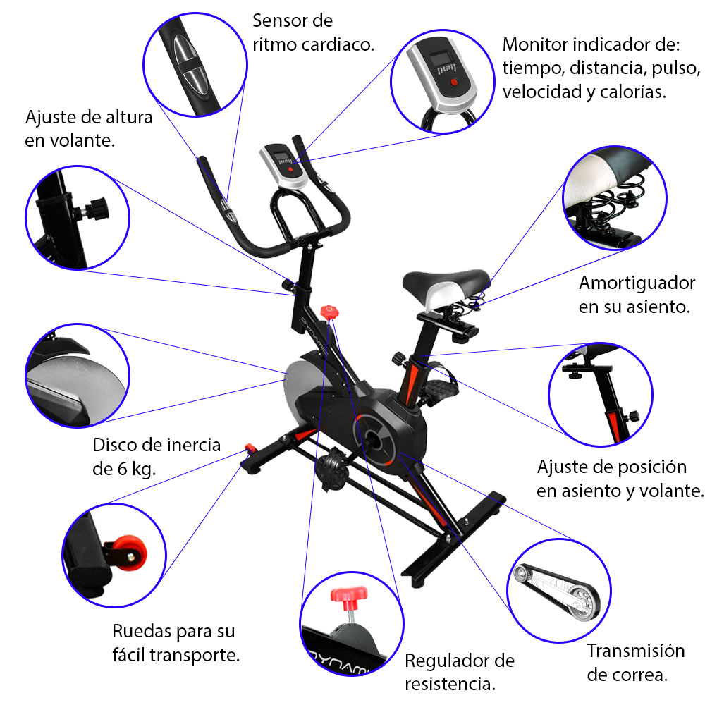 Caminadora Manual Multifuncional 4 En 1 Dynamic Bw-dycm41