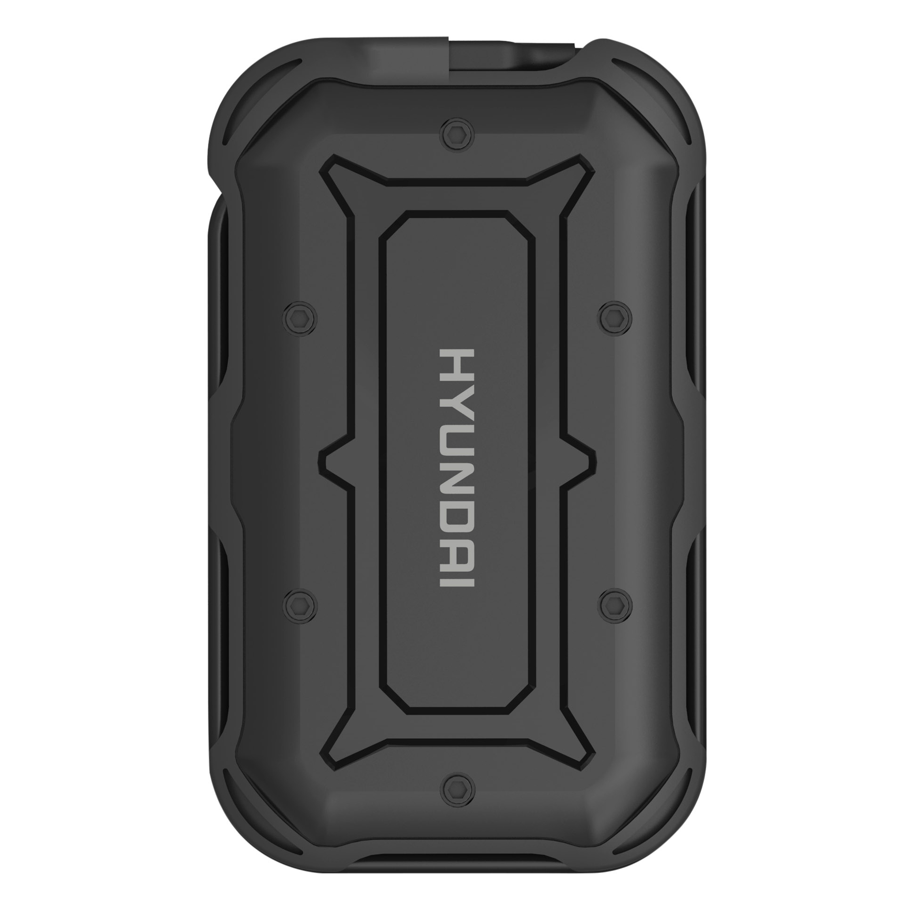 Disco Duro Externo Hyundai Rugged 1TB Resistencia Grado Militar  Negro Uso Rudo