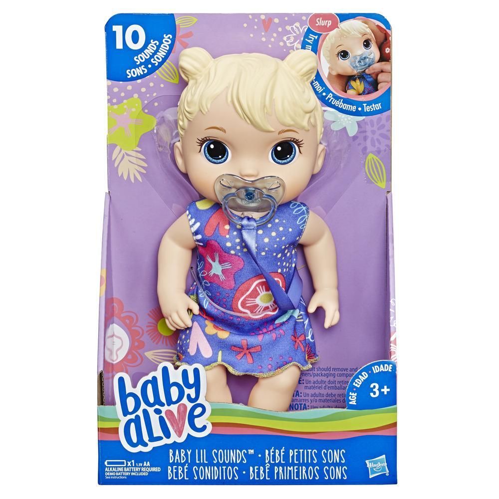 Baby Alive Bebé Soniditos Muñeca Bebe Interactiva