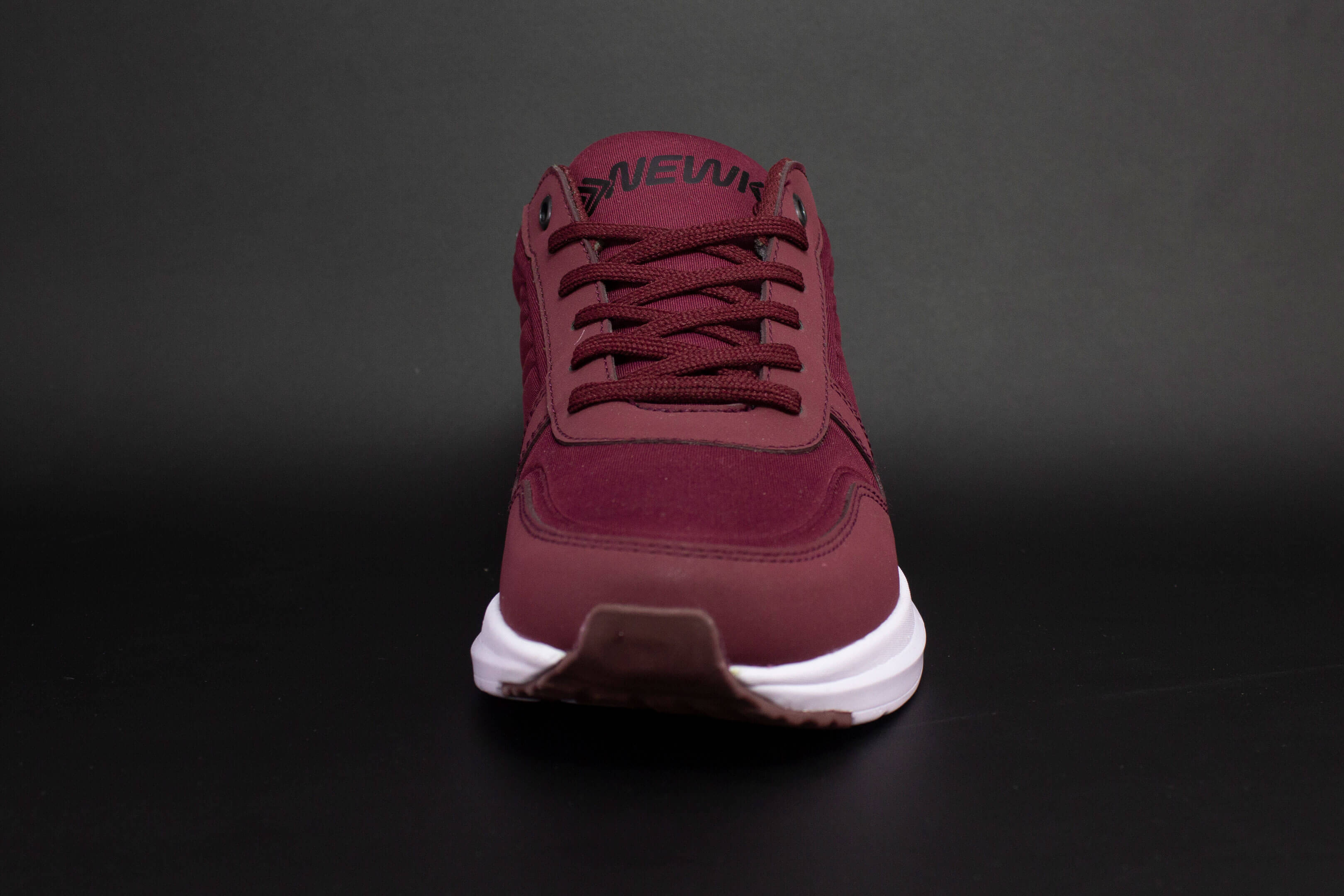 Tenis Newk Forty Para Hombre Línea Prixte Color Vino