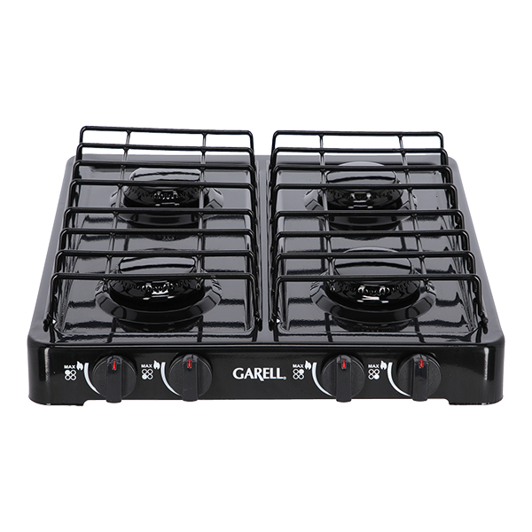 Estufa Parrilla de gas de mesa compacta 4 quemadores GARELL