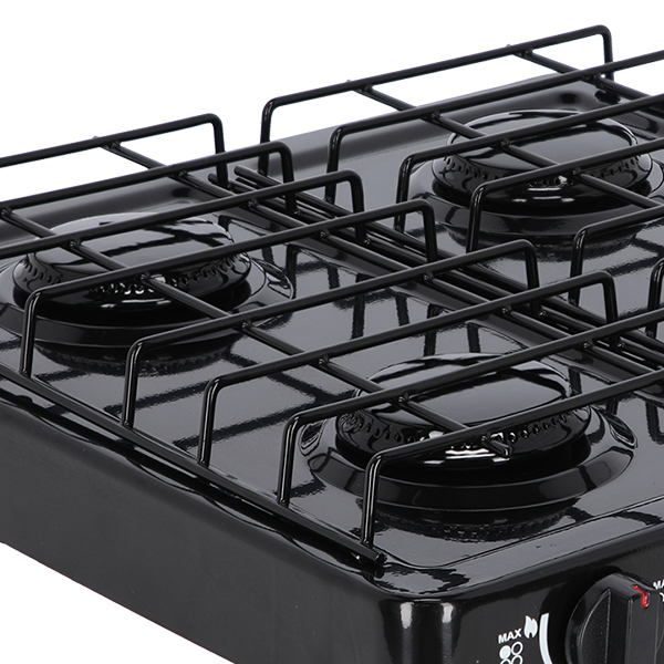 Estufa Parrilla de gas de mesa compacta 4 quemadores GARELL