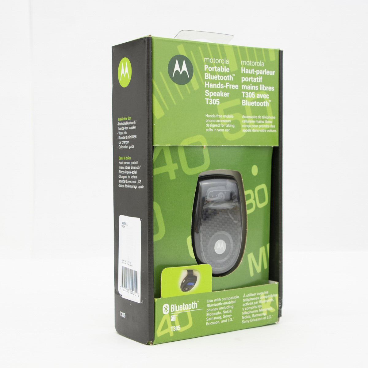 Bocina Manos Libres con Clip para Auto Motorola T305 Bluetooth