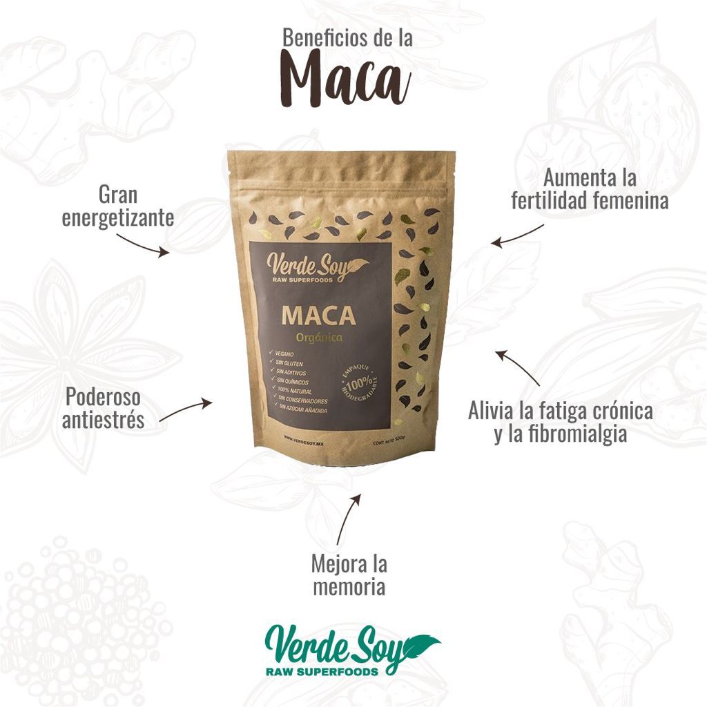 Maca orgánico 500gr