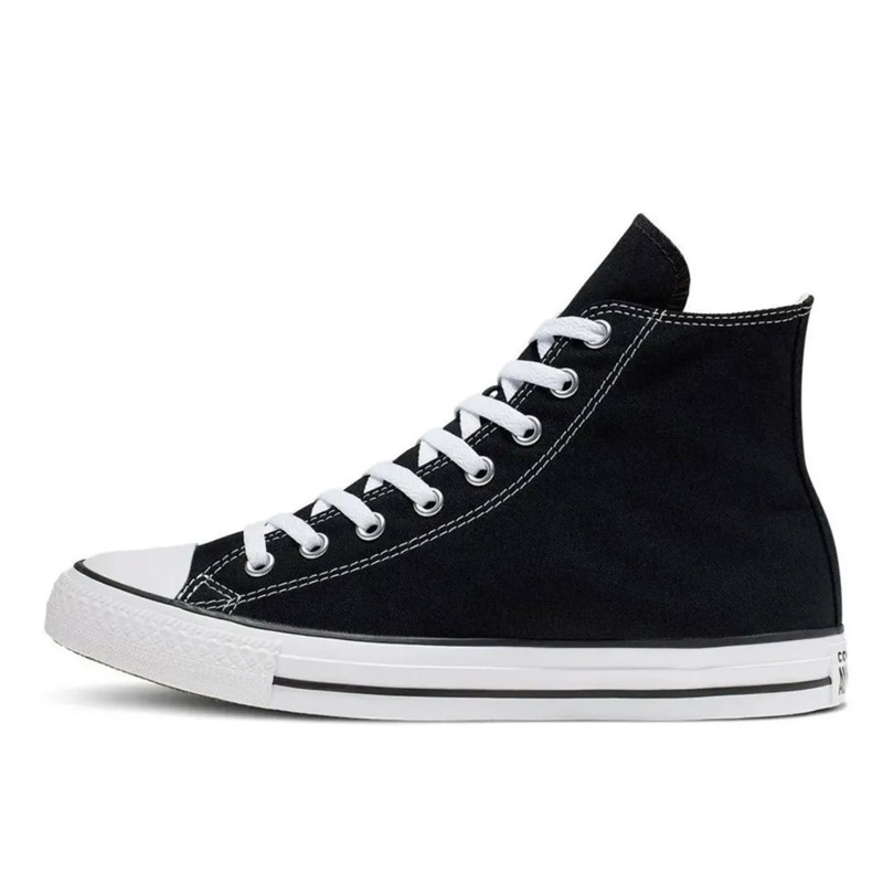 Tenis Converse M9160 Bota Dama Negro Unisex Tennis De Lona!!