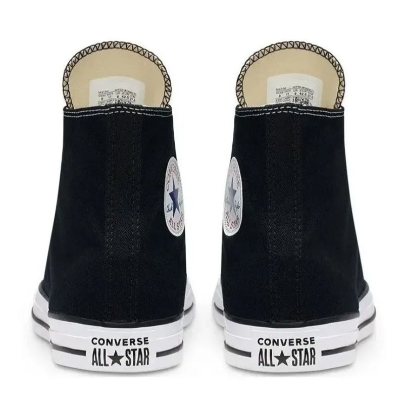 Tenis Converse M9160 Bota Dama Negro Unisex Tennis De Lona!!