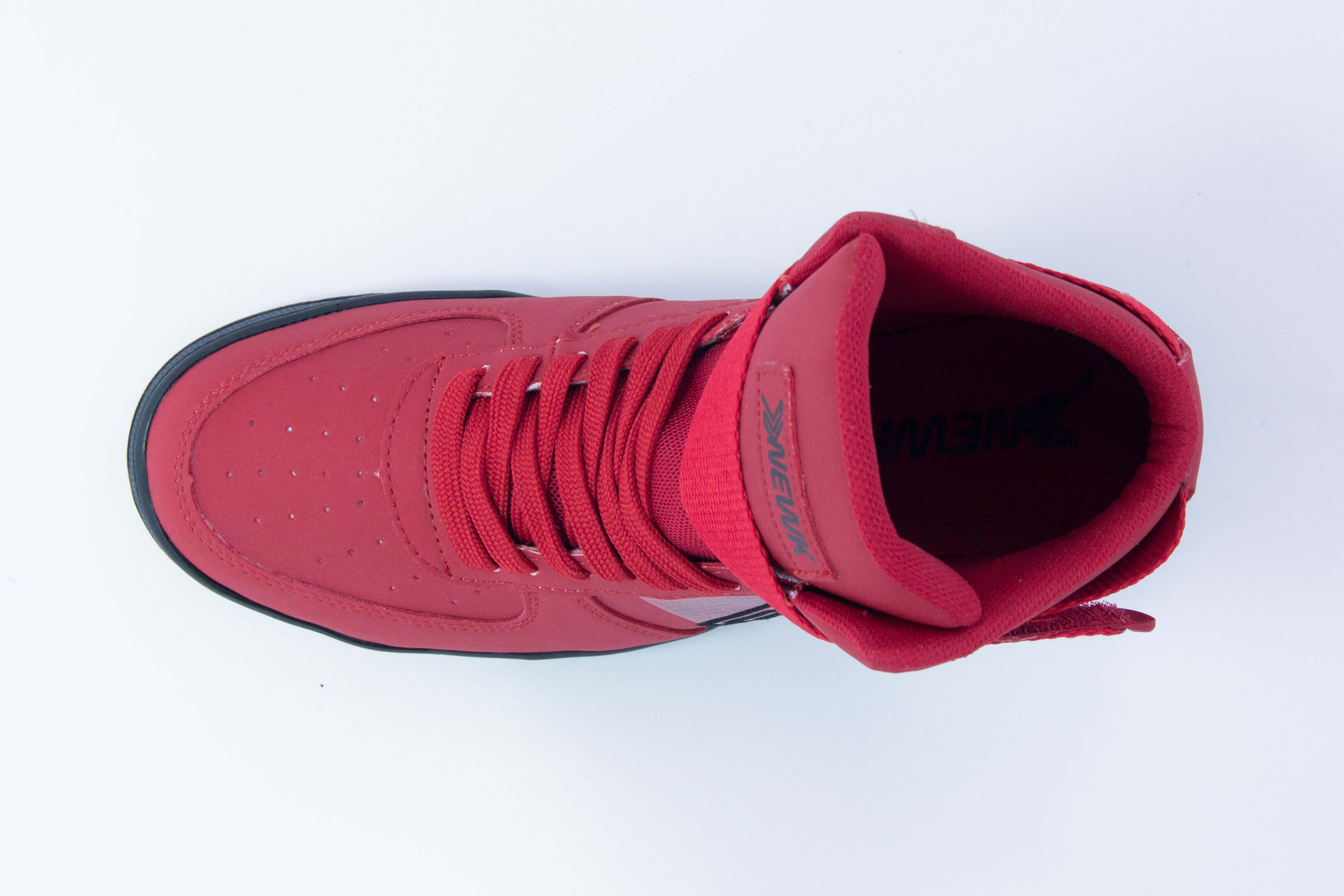 Tenis Newk Para Hombre Línea Lit-bota sneakers de botín Color Rojo.