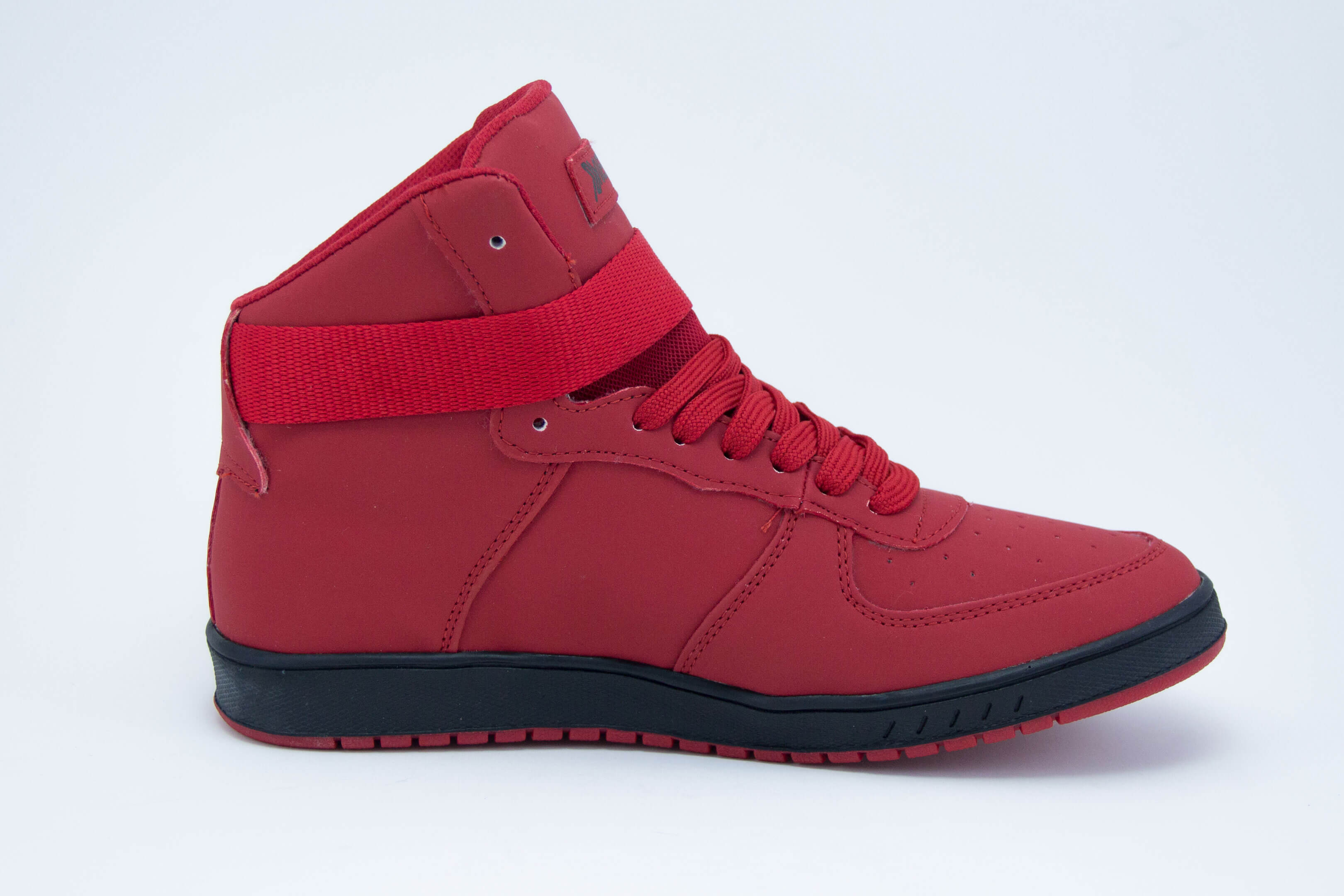Tenis Newk Para Hombre Línea Lit-bota sneakers de botín Color Rojo.