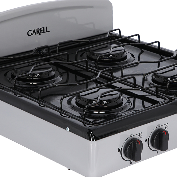 Estufa Parrilla de Gas de mesa 4 quemadores GARELL