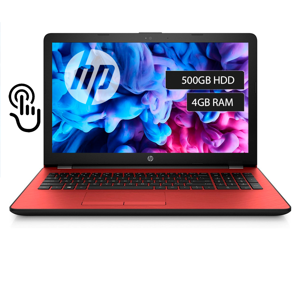 LAPTOP HP 15-BS244WM Intel® Pentium® Silver N5000 4GB-500GB TOUCH
