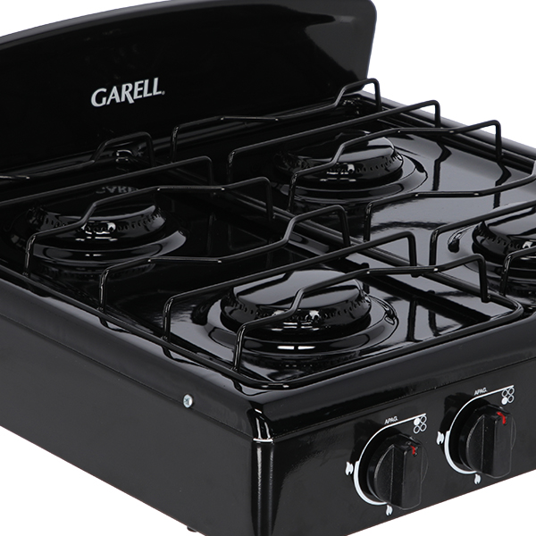 Estufa Parrilla de Gas de mesa 4 quemadores GARELL