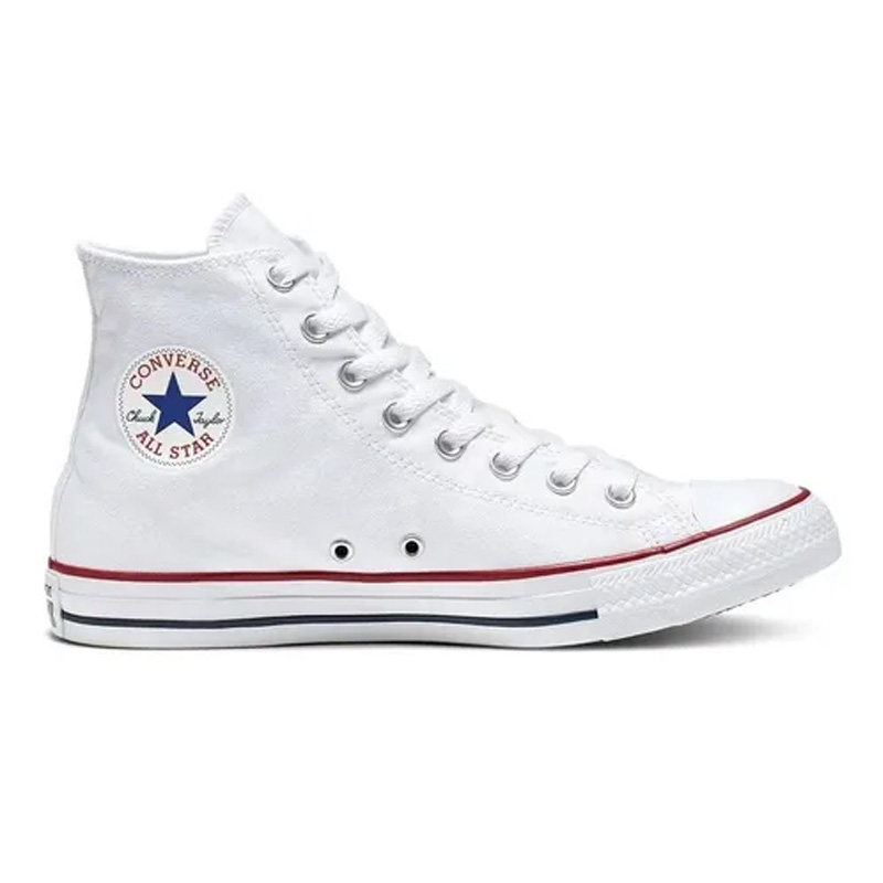 Tenis Converse M7650 Bota Dama Blanco Unisex Tennis De Lona!