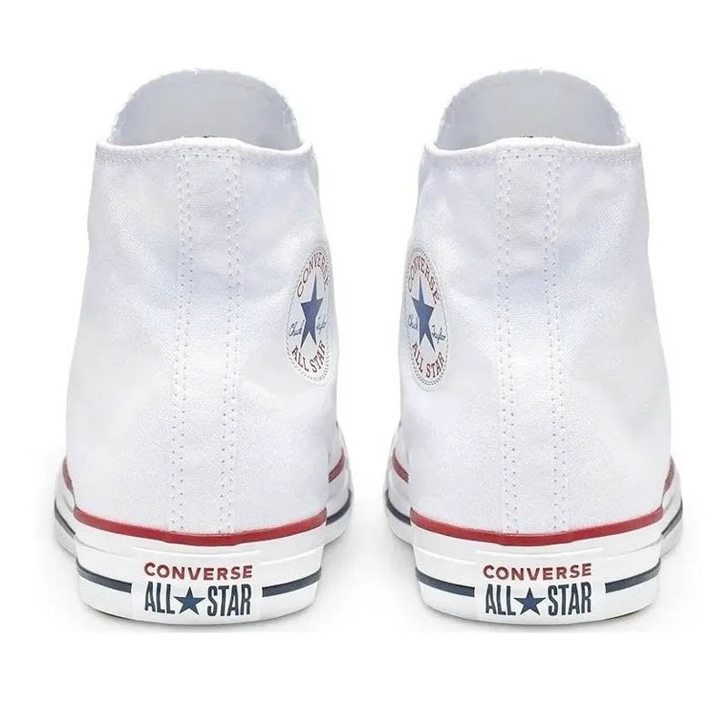 Tenis Converse M7650 Bota Dama Blanco Unisex Tennis De Lona!