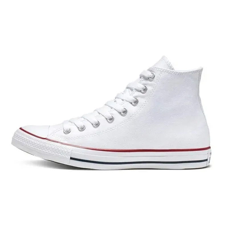 Tenis Converse M7650 Bota Dama Blanco Unisex Tennis De Lona!