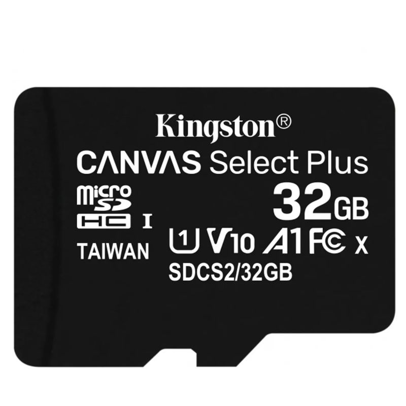 KINGSTON MEMORIA MICRO SD 32 GB, INLCUYE ADAPTADOR, CLASE 10, PARA CELULAR, CAMARA, TABLET, ETC