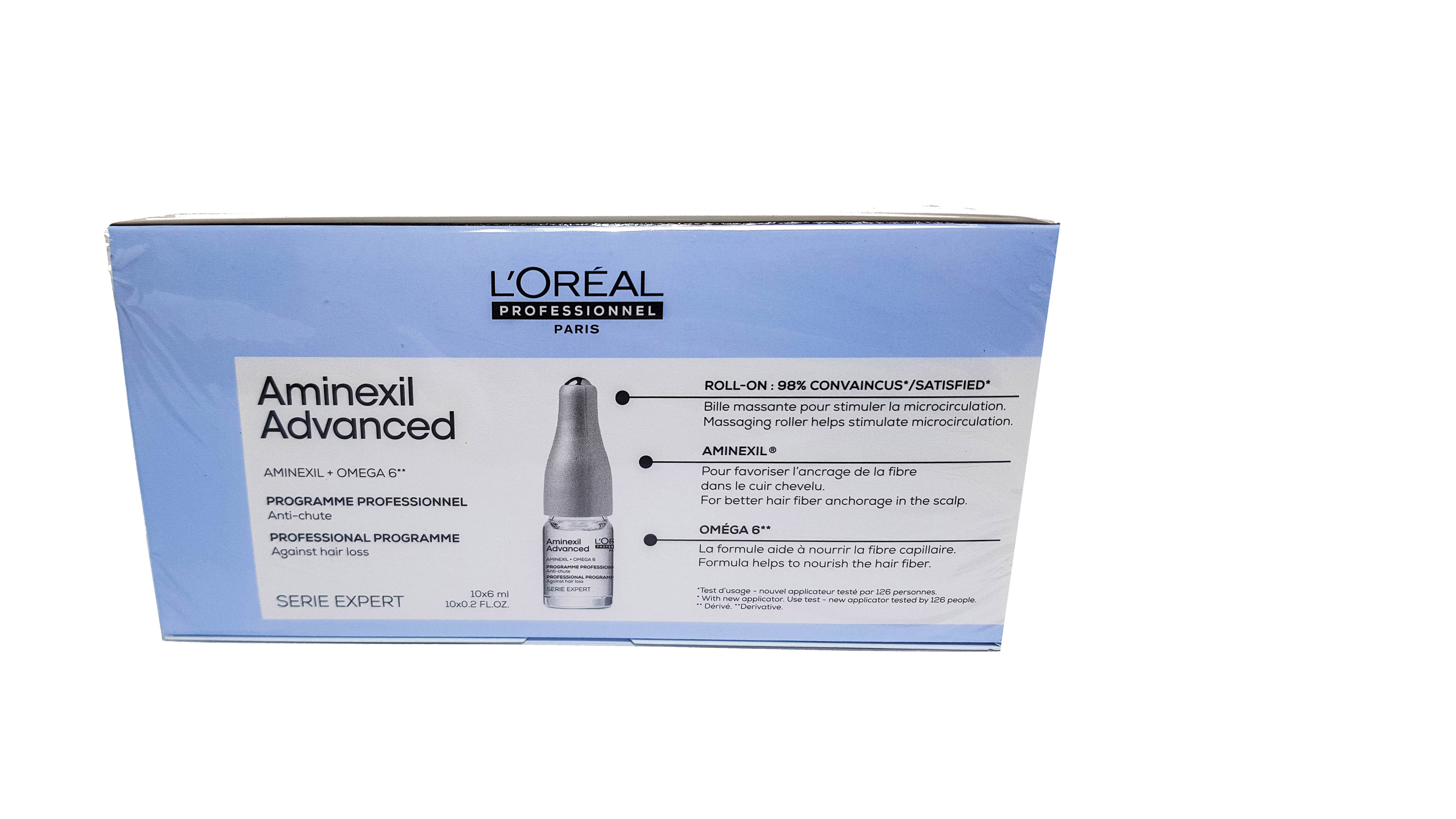 Loreal Aminexil Advanced tratamiento anticaida 10x6ml