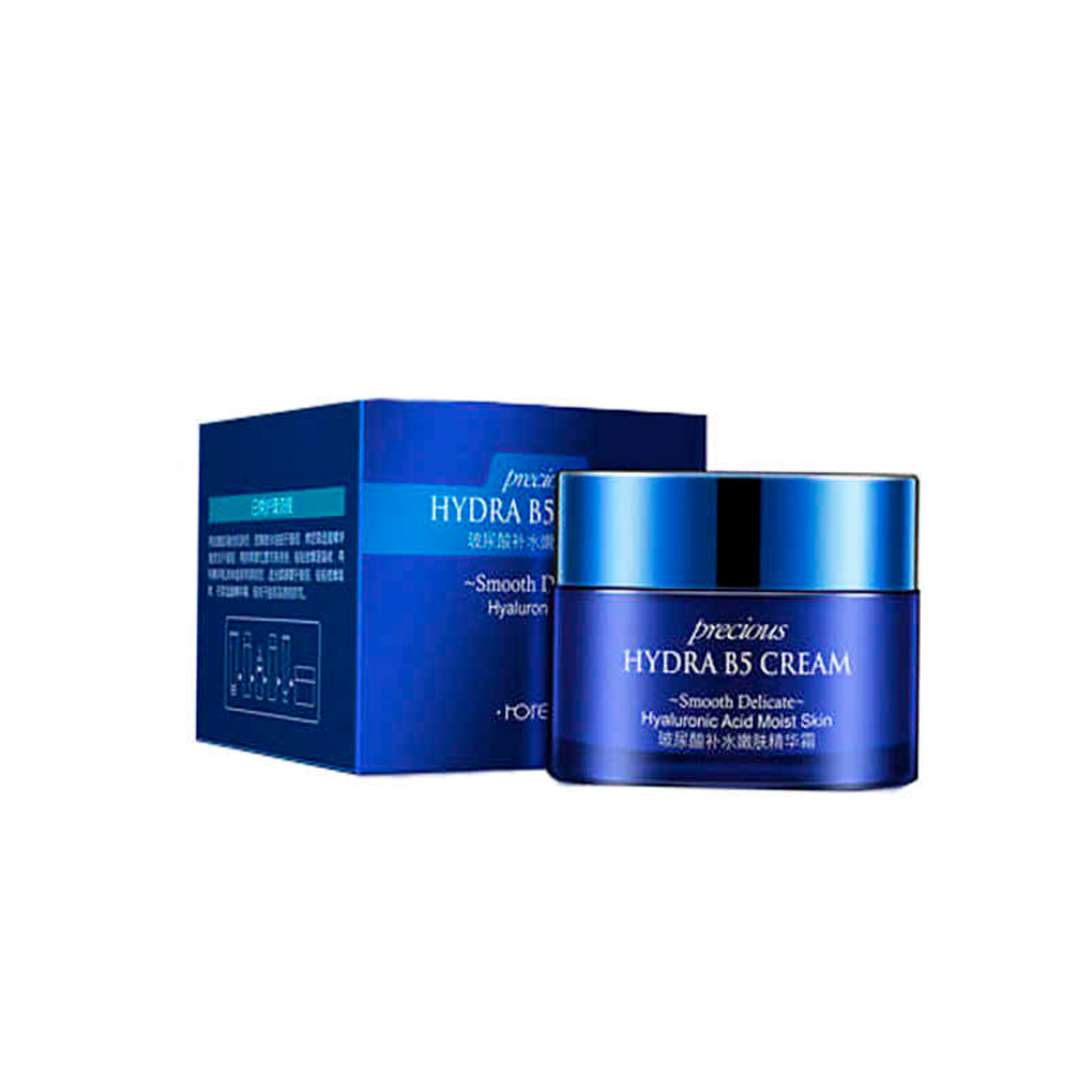 Crema De Ácido Hialurónico + Acido Hialuronico Rorec + Acido Hialuronico Bioaqua + Mascarilla De Ampolla De Ácido Hialurónico + Rodillo Jade-KIT