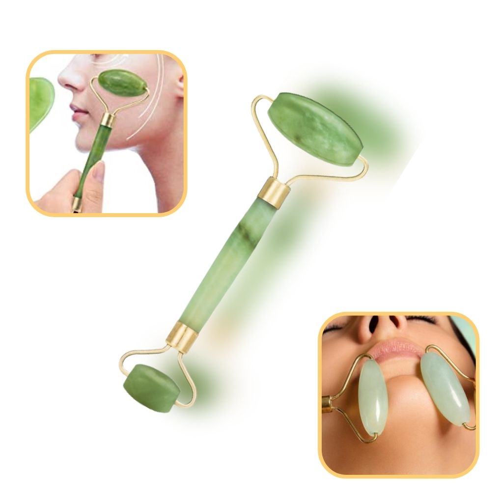 Crema De Ácido Hialurónico + Acido Hialuronico Rorec + Acido Hialuronico Bioaqua + Mascarilla De Ampolla De Ácido Hialurónico + Rodillo Jade-KIT