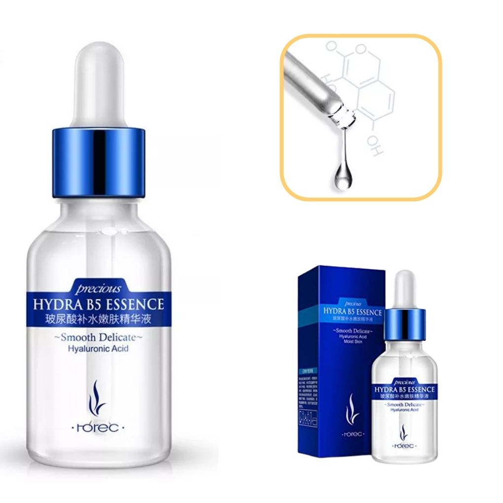 Crema De Ácido Hialurónico + Acido Hialuronico Rorec + Acido Hialuronico Bioaqua + Mascarilla De Ampolla De Ácido Hialurónico + Rodillo Jade-KIT