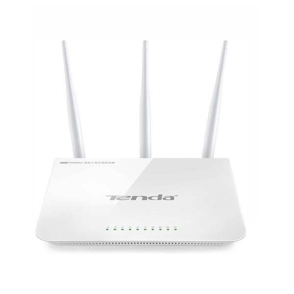 Router Ethernet W1800R /  Tenda  Inalámbrico 450Mbps 1x RJ-45 2.4GHz/5GHz / 3 Antenas Externas 5dBi