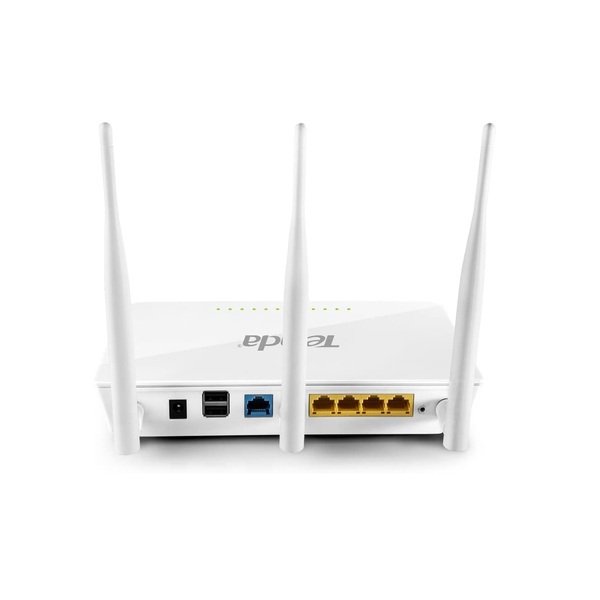 Router Ethernet W1800R /  Tenda  Inalámbrico 450Mbps 1x RJ-45 2.4GHz/5GHz / 3 Antenas Externas 5dBi