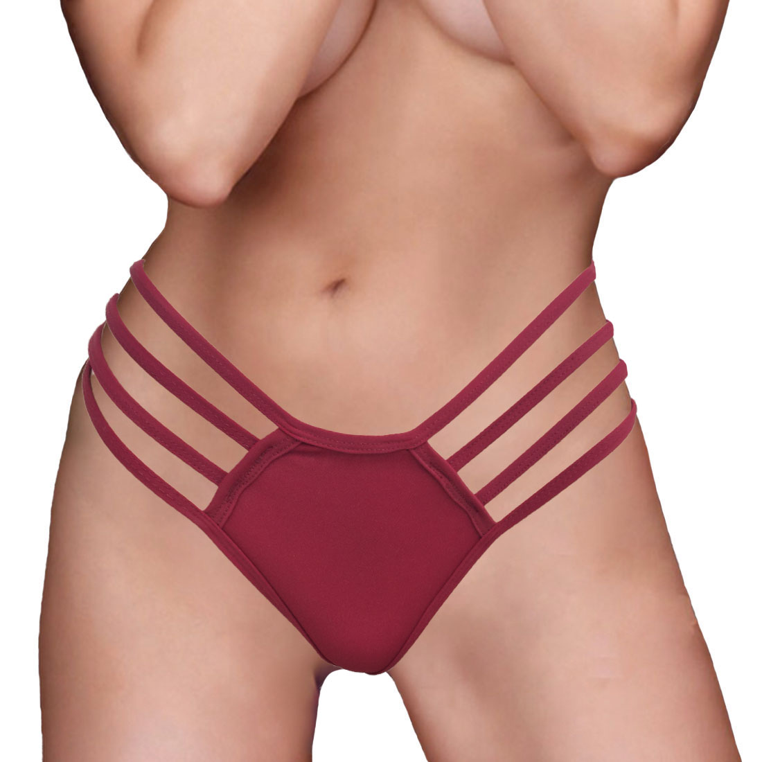 Tanga Brasileña Mod. Tbsen-044 Con Tiras, marca "Sensual dimention"