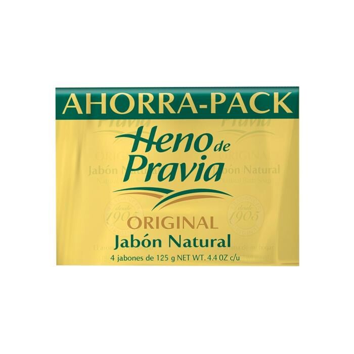 Jabon Natural Heno De Pravia Original Ahorra-pack Paq C/4 Pz