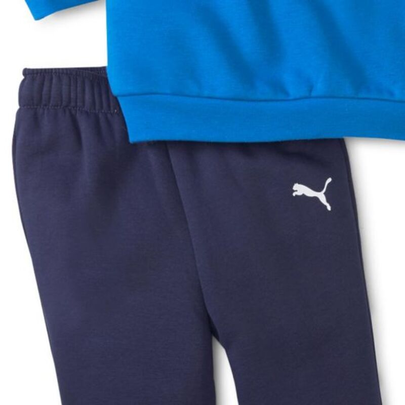 CONJUNTO CASUAL PARA BEBÉ COLOR AZUL PUMA MINICATS ALPHA CREW JOGGER FL 7063